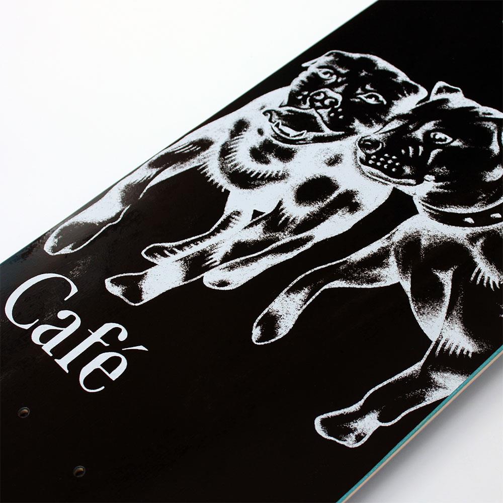Skateboard Cafe Deck - Pooch Black 8.25"