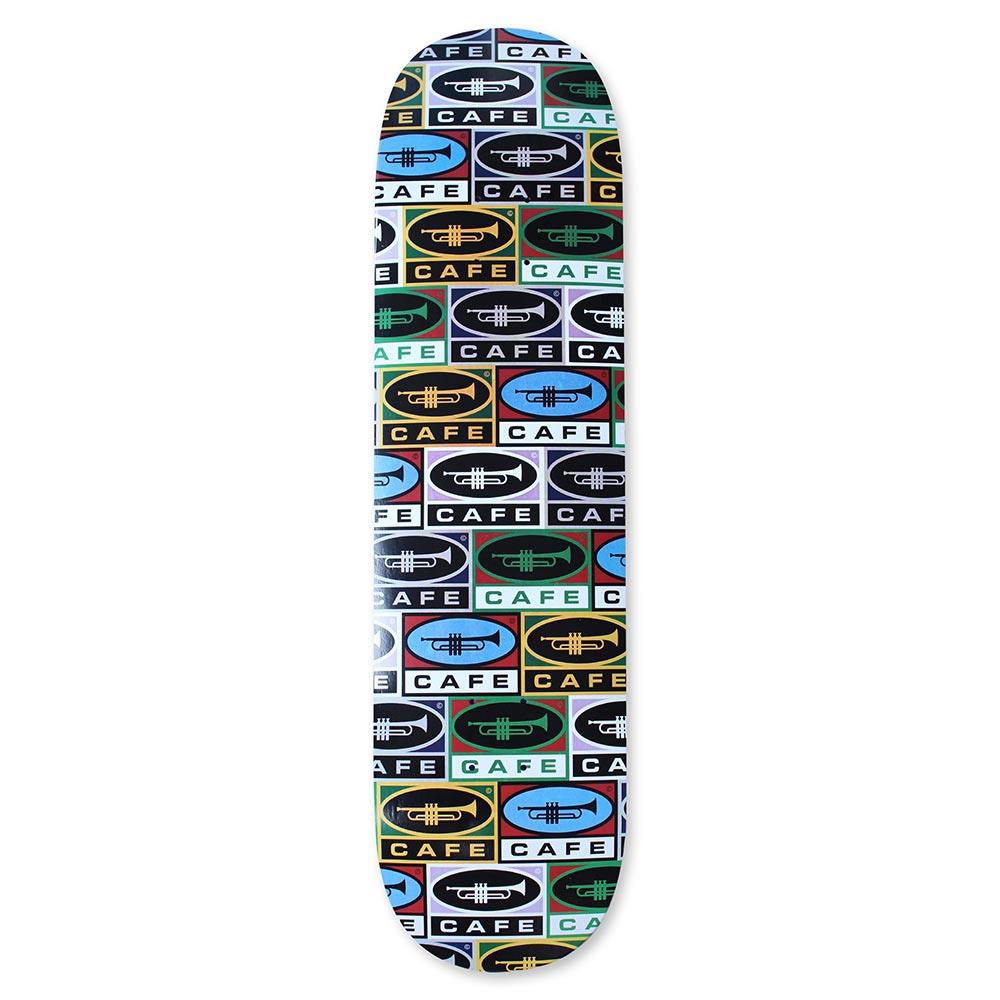 Skateboard Cafe Deck - Trumpet Collage 8.125"