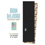 Pepper Skateboard Griptape - G5 Black Brian DeLaTorre 9"