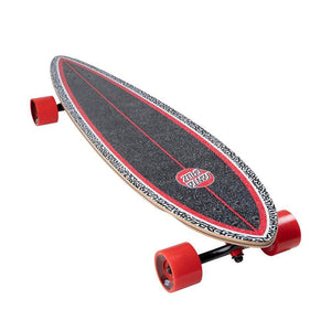 Santa Cruzer Amoeba Dot Pintail Complete 39"