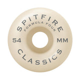 Spitfire Wheels - Formula Four Classics 99a 54mm Natural/Grey (4 Pack)