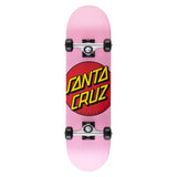 Santa Cruz Complete Skateboard - Classic Dot Micro Sk8 Pink 7.5"