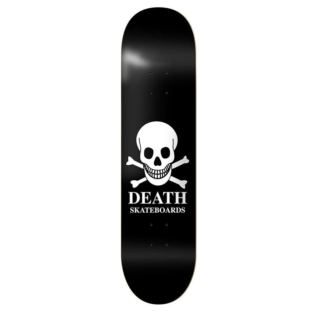 Death Skateboard Deck - OG Skull Black 8.25"