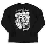 Source Skate Co. 'Greetings from Hastings' L/S T-Shirt - Black