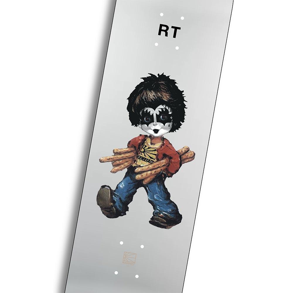 Rassvet Skateboard Deck - Remy Taveira Baguette Silver 8.375"