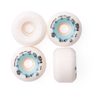 Bronx Wheels - Trash-Roll V5 Conical Shape White 99a 53mm (4 Pack)