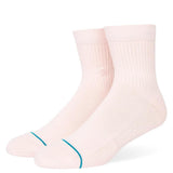 Stance Icon Quarter Socks - Pink