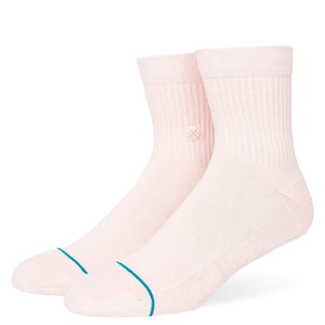 Stance Icon Quarter Socks - Pink