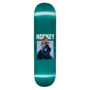 Hockey Skateboard Deck - Chaperone Andrew Allen Blue 8"