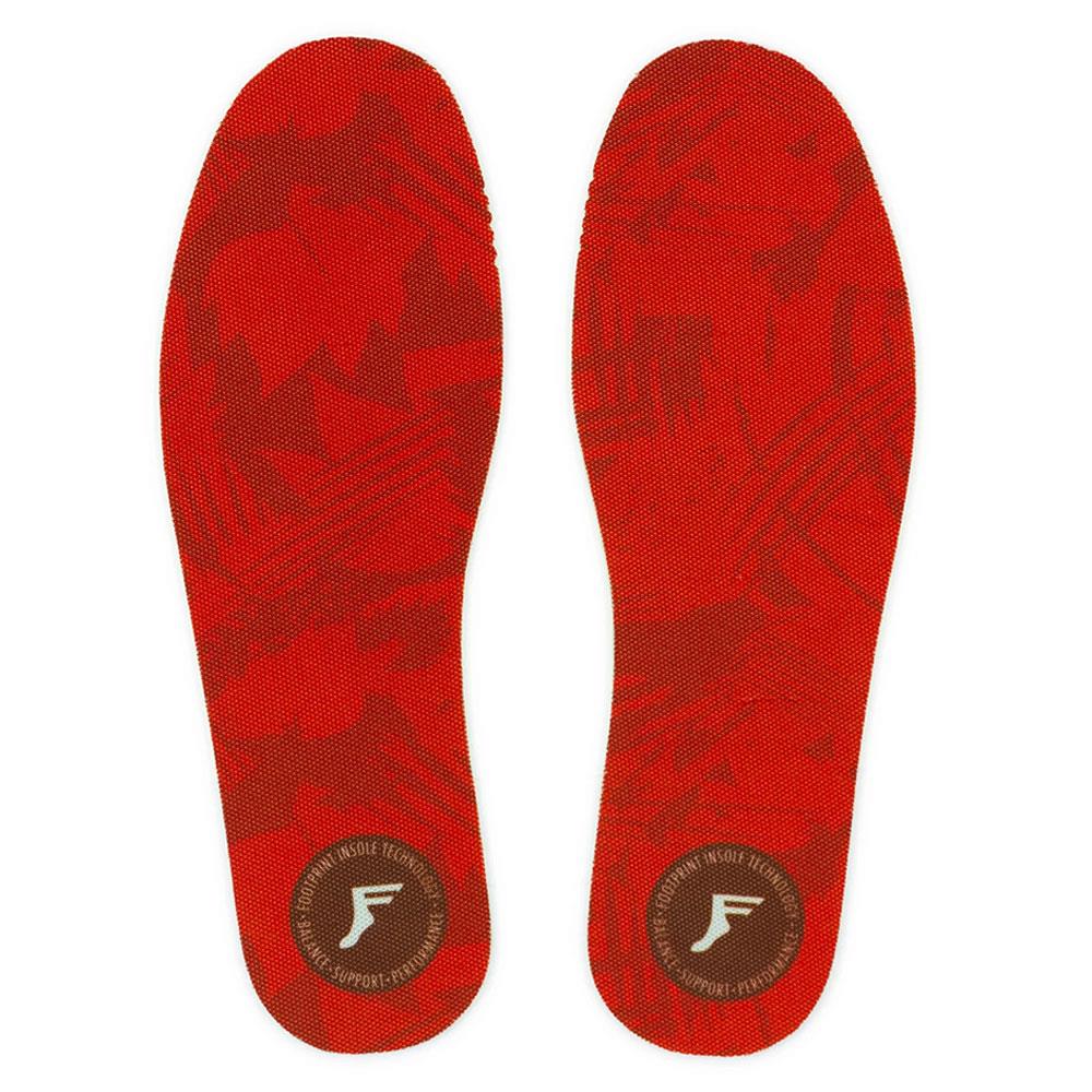 Footprint Kingfoam Flat Insoles (Red Camo)
