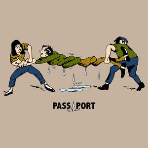 Passport Squeeze T-Shirt - Natural