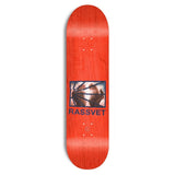 Rassvet Skateboard Deck - Hands Logo Red 8.25"