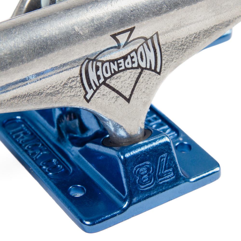 Independent Trucks - Stage 11 Hollow Standard Cant Be Beat 78 Silver/Blue 149 (Pair)