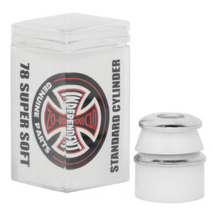 Independent Skateboard Bushings - Standard Cylinder Super Soft 78a White (2 Pack)