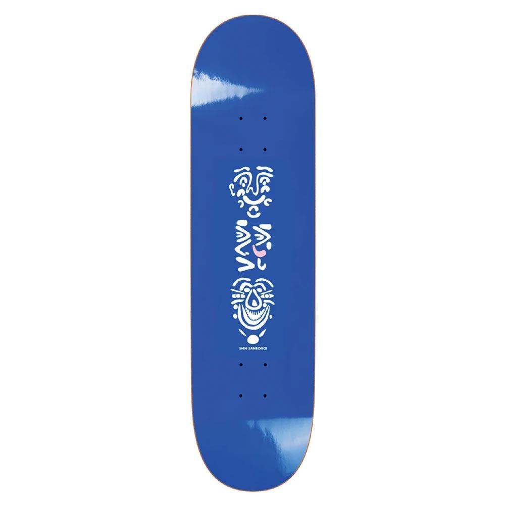Polar Skateboard Deck - Shin Sanbongi Faces Blue 8.5"