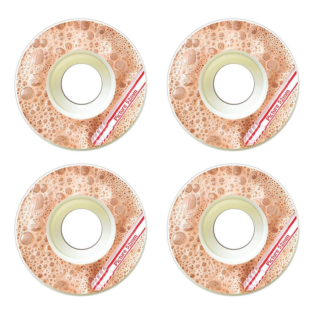 Picture Wheels - Milkshake Cruisers (Chocolate) 80a 52mm (4 Pack)