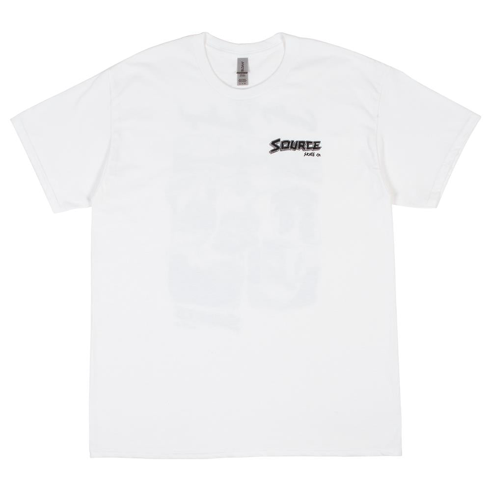 Source Skate Co. 'Greetings from Hastings' T-Shirt - White