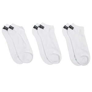 Vans Classic Low Crew Sock 3 Pack - White