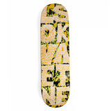 Lovenskate Skateboard Deck - Scribble Heart Yellow 8.5"