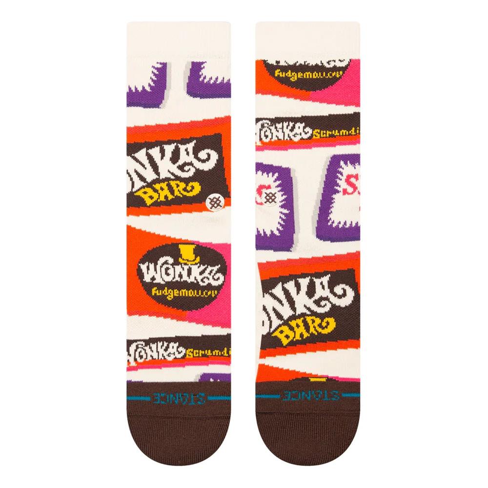 Stance Wonka Bars Socks - Brown - Large