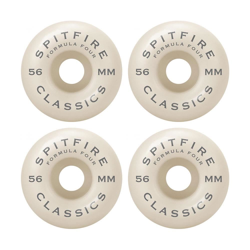 Spitfire Wheels - Formula Four Classics 99a 56mm White/Blue (4 Pack)