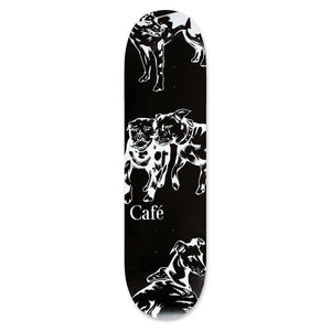 Skateboard Cafe Deck - Pooch Black 8.25"