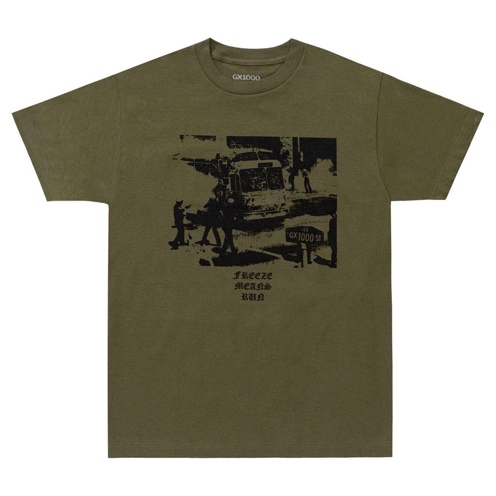 GX1000 Drive Bye T-Shirt - Military Green
