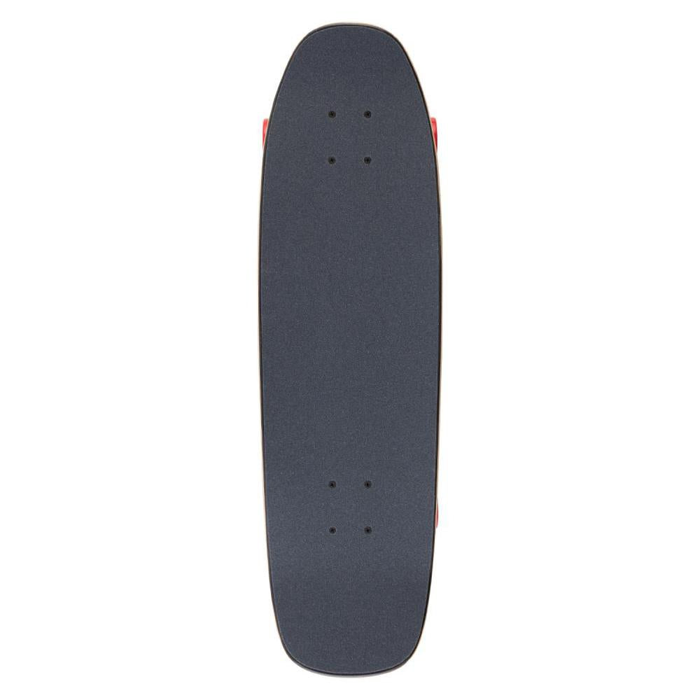 Santa Cruzer Amoeba Street Skate Complete Black Red 29.4"