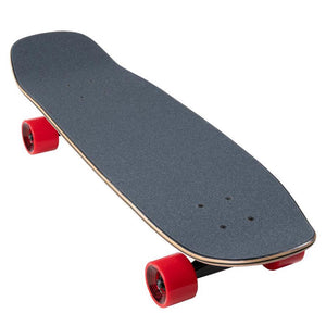 Santa Cruzer Amoeba Street Skate Complete Black Red 29.4"