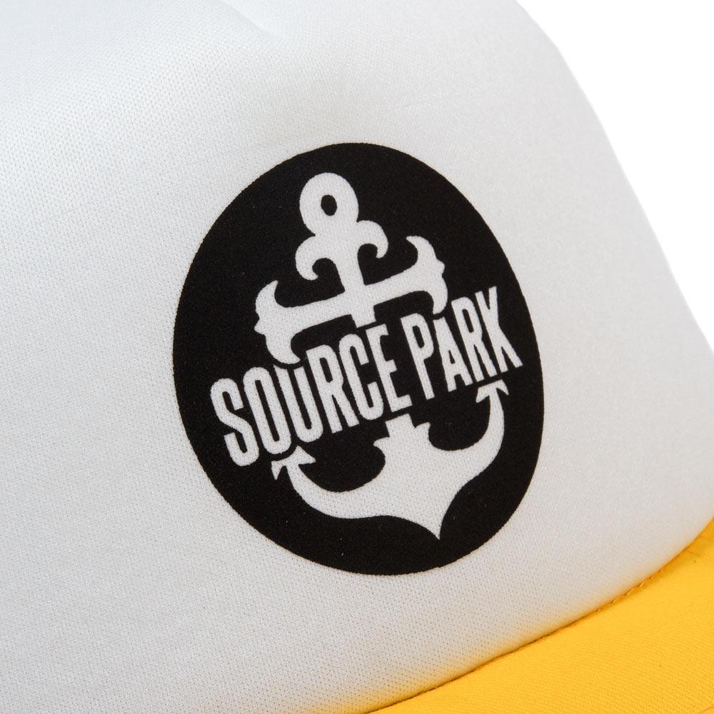 Source Park Trucker Hat - Sunflower/White