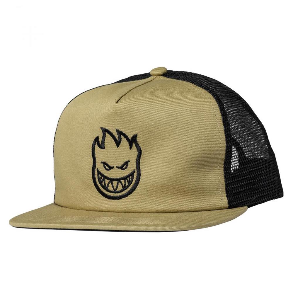 Spitfire Bighead Snapback Cap - Tan/Black