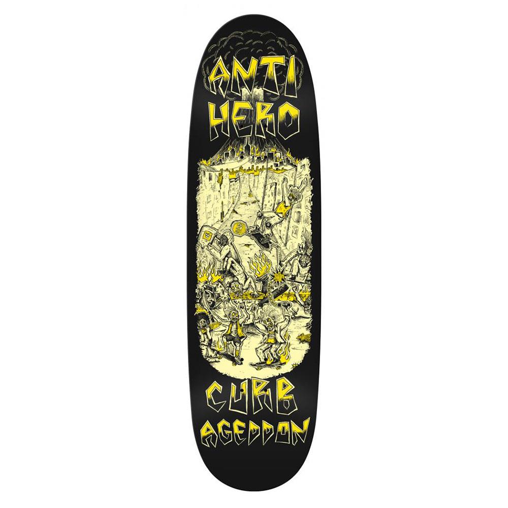 Anti Hero Skateboard Deck - Curb-Ageddon 9.18" (Shaped)