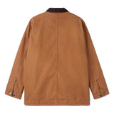 Dickies Duck High Pile Fleece Lined Chore Jacket - Stonewashed Brown Duck
