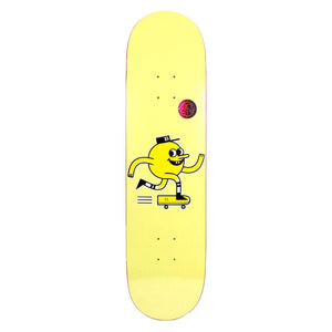Blast Skateboard Deck - Mascot Logo Pastel Yellow 8.5"
