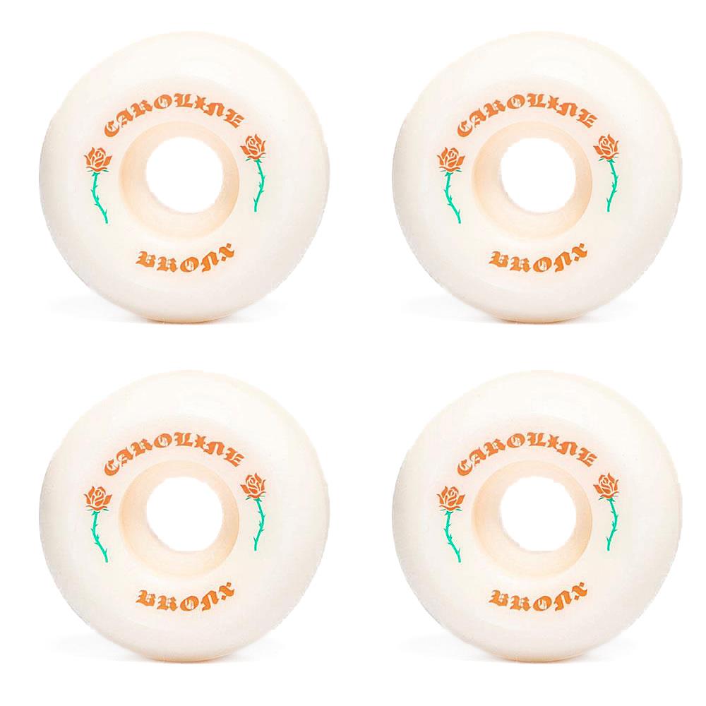 Bronx Wheels - Rose V5 Conical Shape White 99a 52mm (4 Pack)
