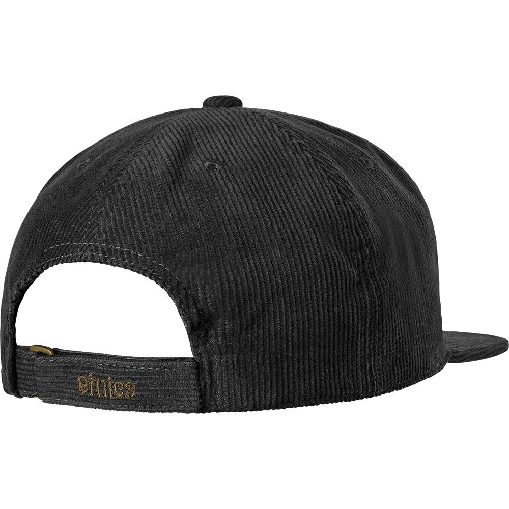 Etnies Arrow Cord Strapback Hat - Black/Brown