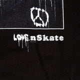 Lovenskate Make Tea, Not Love T-Shirt - Black