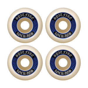 Spitfire Wheels - Formula Four Lock Ins Natural 99a 53mm (4 Pack)