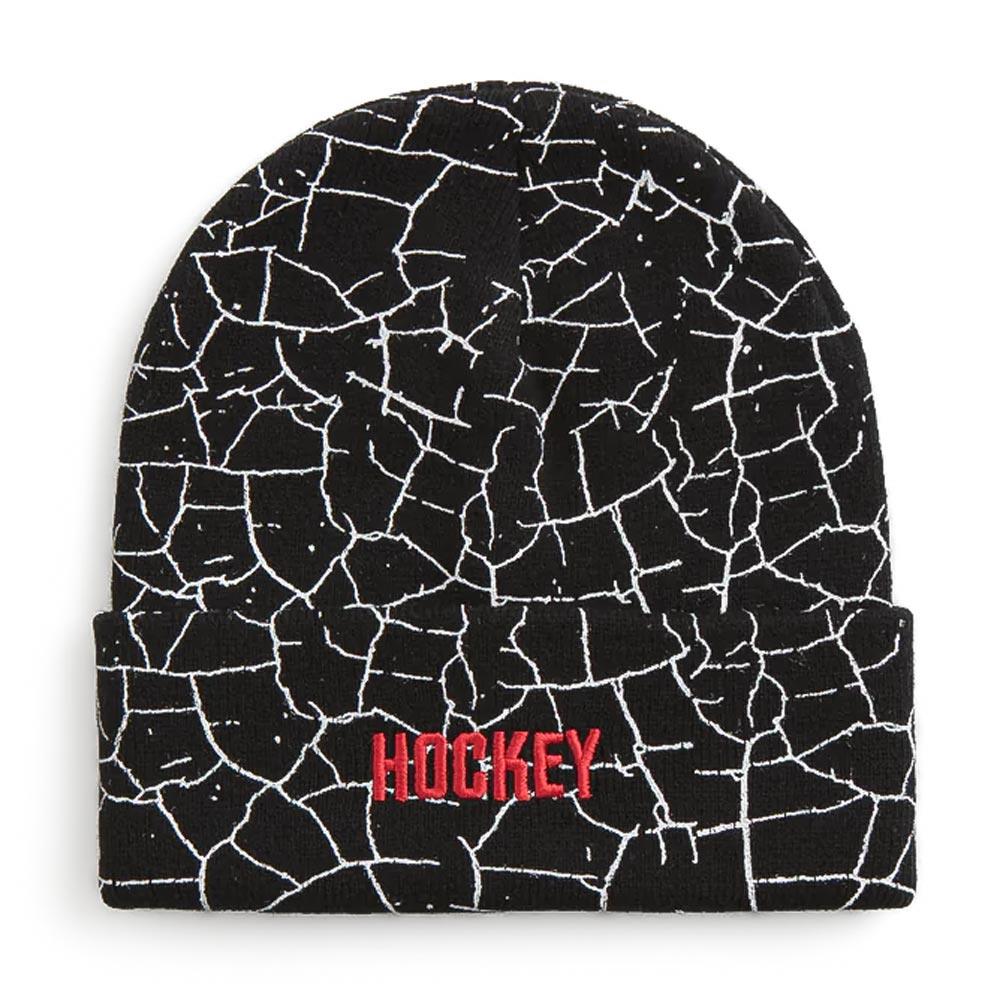 Hockey Crackle Beanie - Black