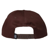 Anti Hero Grimple Snapback Cap - Espresso