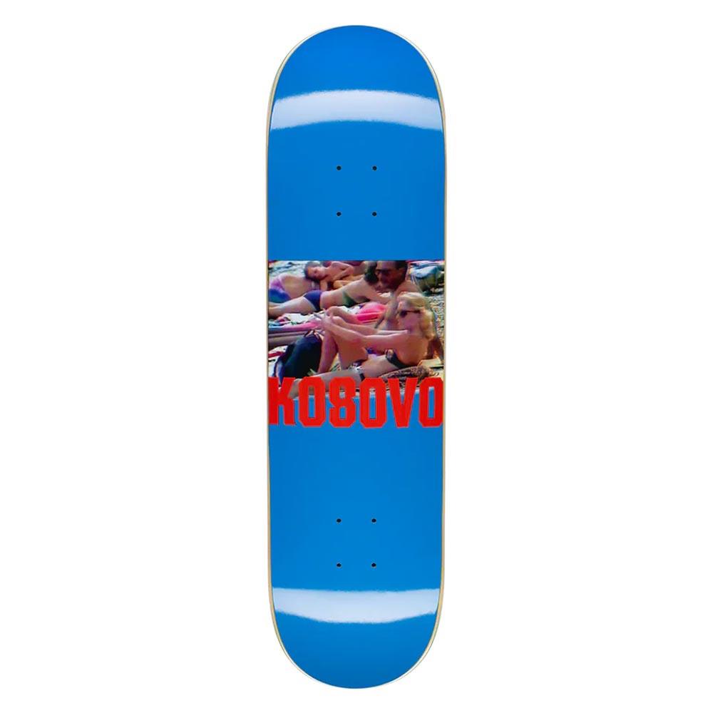 Hockey Skateboard Deck - Kosovo Blue 8.5"