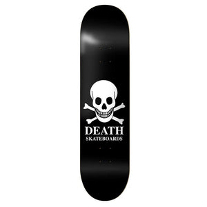 Death Skateboard Deck - OG Skull Black 8.1"