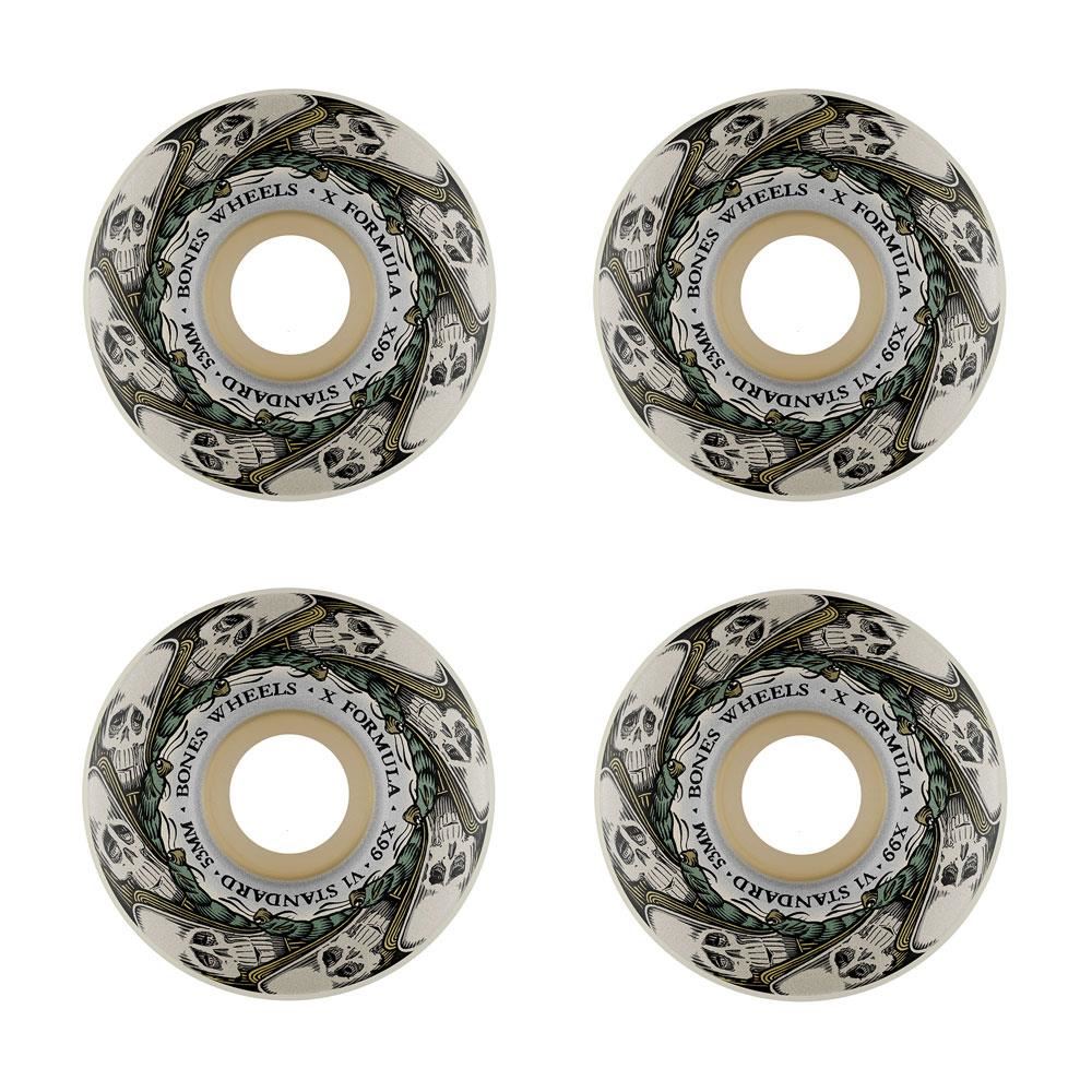 Bones Wheels - X-Formula Butterfly Effect V1 Standard 99a 53mm (4 Pack ...