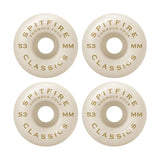Spitfire Wheels - Formula Four Classics 101a 53mm White/Orange (4 Pack)