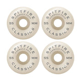 Spitfire Wheels - Formula Four Classics 99a 55mm White/Yellow (4 Pack)