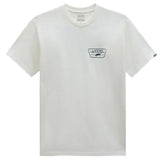 Vans Full Patch Back T-shirt - Marshmallow/North Atlantic