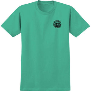 Anti Hero Stay Ready Dbl T-Shirt - Jade Dome/Black