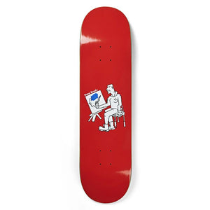 Polar Skateboard Deck - Dane Brady Painter Red 8.375"
