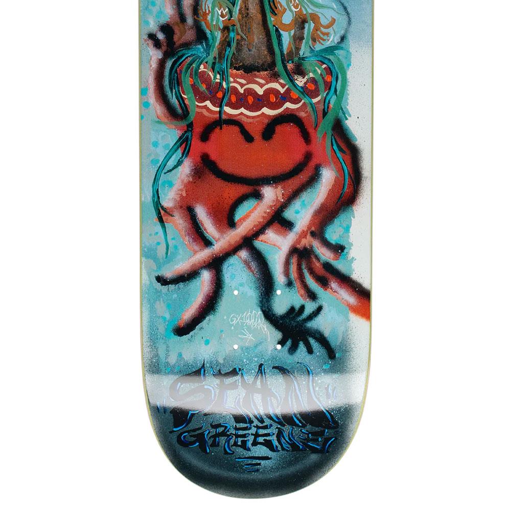 GX1000 Skateboard Deck - We Are All Connected Greene 8.375"