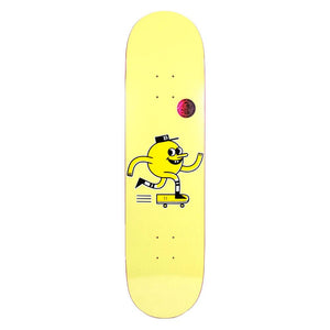 Blast Skateboard Deck - Mascot Logo Pastel Yellow 8.25"